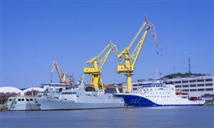 22层楼高 海上巨无霸 出江 造船行业市场发展现状调研