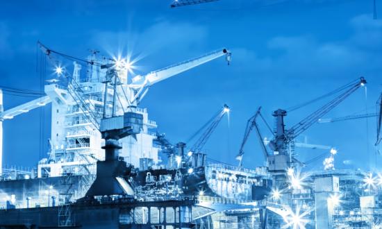 最新数据1-10月全国造船完工量3456万载重吨