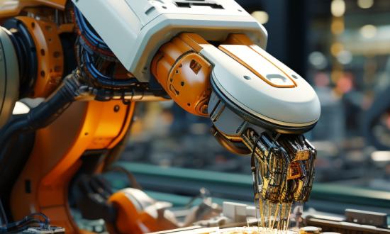 随着计算机、通信、材料等学科的发展  装配机器人也获得了长足的发展  