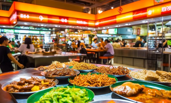 2024年中国餐饮美食广场行业产业链的上下游结构及重点企业