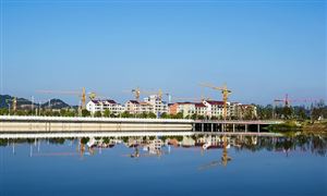 九寨沟县城建筑基本完好