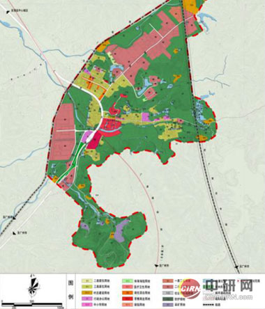 广东省清远市银盏特色小镇